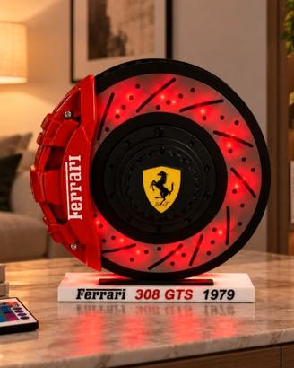 🏎️ LAMPADA 3D LED RGB – FERRARI 308 GTS 1979