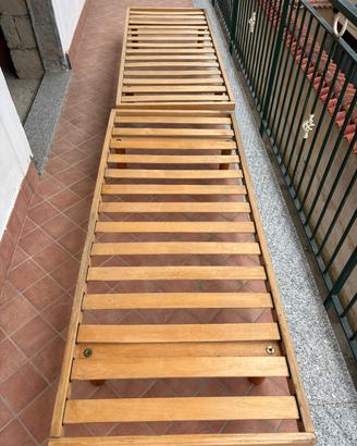 2 Reti Letto Singole Ortopediche 