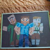 quadro minecraft