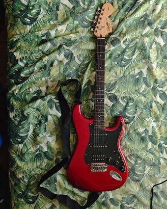 Chitarra elettrica Squier Stratocaster Red Fender 