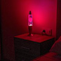 lavalamp lampada lava lamp rossa viola SPED €0.99