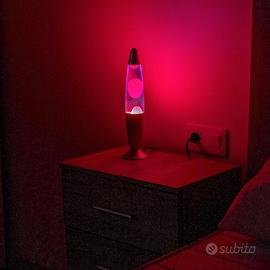 lavalamp lampada lava lamp rossa viola SPED €0.99