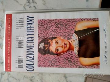 cassetta VHS film "Colazione da Tiffany"