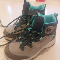Scarpe trekking MH500 impermeabili grigie