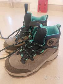 Scarpe trekking MH500 impermeabili grigie