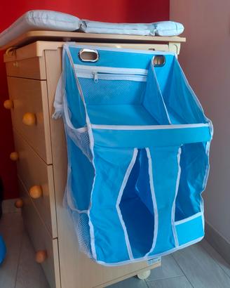 Porta pannolini e accessori fasciatoio 