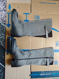 Stivali Alti Artigianali in Vera Pelle - Tg. 35