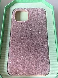 Cover iphone 12 pro swarovski gold oro