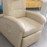 poltrona relax elettrica 