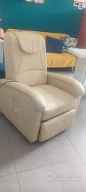 poltrona relax elettrica 