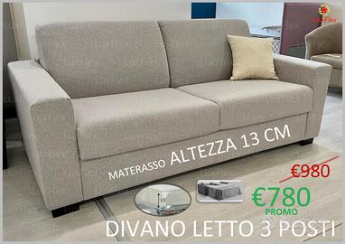 DIVANO LETTO 3 POSTI - 196cm
