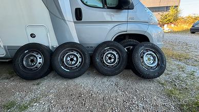 Cerchi gommati per Camper Ducato