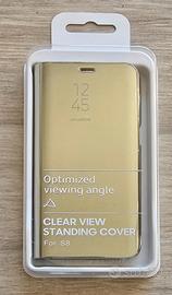 COVER CLEAR VIEW SAMSUNG GALAXY S8 NUOVA