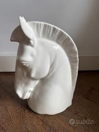 Testa di cavallo in ceramica Hispania