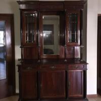 credenza liberty anno 1920 con specchio 