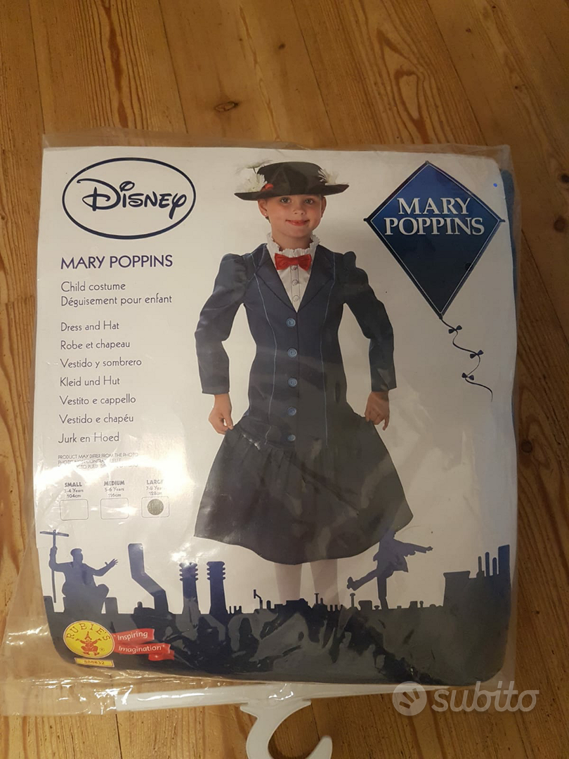 Costume mary poppins bambina on sale disney