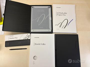 ReMarkable Paper Pro a colori + pennino + custodia