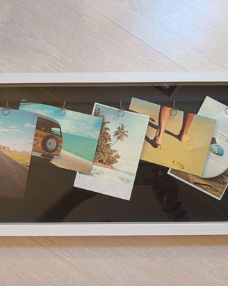 Cornice Portafoto Multipla Balvi con Mollette
