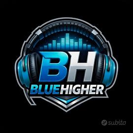 metal detector cuffie BH - BLUE HIGHER 