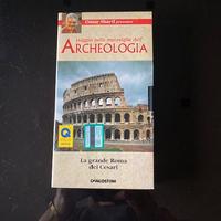 VIDEOCASSETTE VHS OPERA DI ARCHEOLOGIA