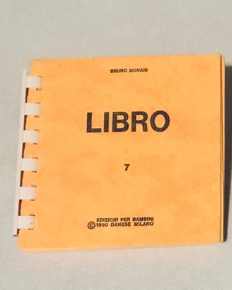 Bruno Munari Danese Milano PRELIBRO n.7 del 1980