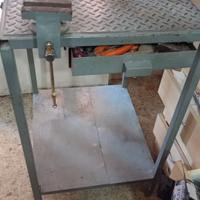 mola x affilare , banco da lavoro , imprunitore 