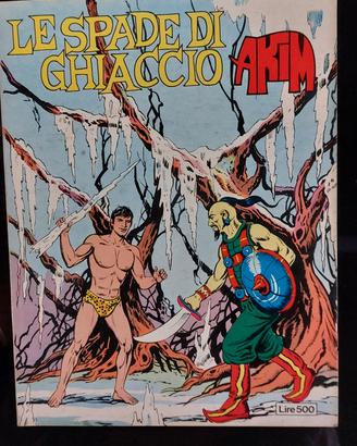Quattro fumetti vintage di Akim
