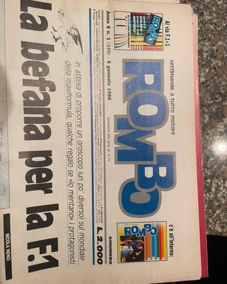 Rombo autosprint 1988