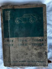 Fiat 1100 b/e/bl/el/blr/elr anno 1951 originale