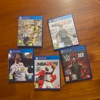 Lotto Giochi Per PS4, PSP e WII