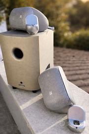 Bowers & Wilkins M-1 Silver + Subwoofer Mission MS