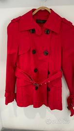 Giacca in cotone rosso Zara