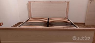 letto matrimoniale+doghe+materasso