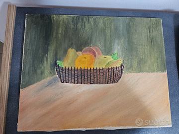 Quadro dipinto olio su tela Caiulo