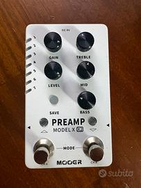 Mooer preamp model X2