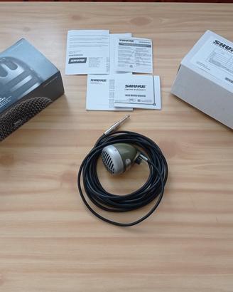 microfono per armonica Shure 520 "green bullet"