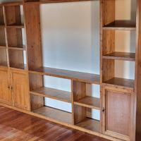 Libreria in legno massiccio