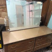 Cassettiera da salotto con specchio Vintage - '900