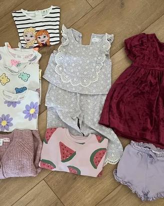 Lotto vestiti bambina 18-24 mesi | Box da 7,5 kg