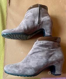 Tronchetto scamosciato nocciola 38