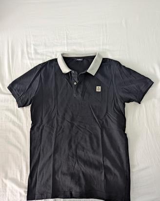 Polo RefrigiWear uomo nera Taglia L Cotone 