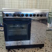 CUCINA A GAS E ELETTRICA INOX