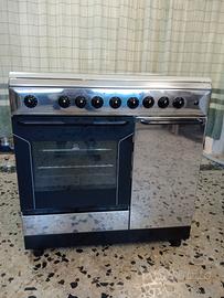 CUCINA A GAS E ELETTRICA INOX