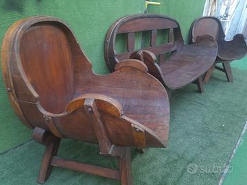 set da giardino fatto a mano.