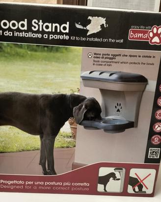 ciotole da parete per cani nuove