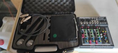 radiomicrofoni e mixer 