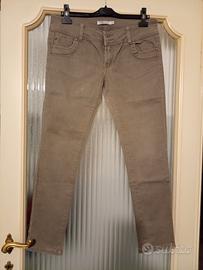 pantaloni donna cotone elasticizzato 