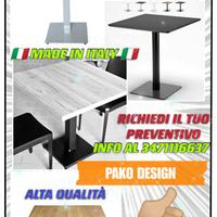 SEDIE E TAVOLI X RISTORBAR E PIZZERIE