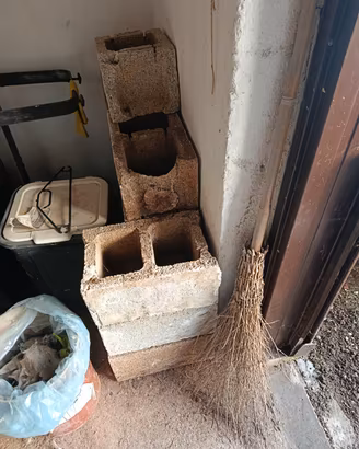 blocchi di cemento splittati