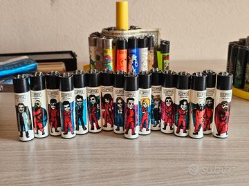 Set Completo 16 Accendini clipper Casa di carta